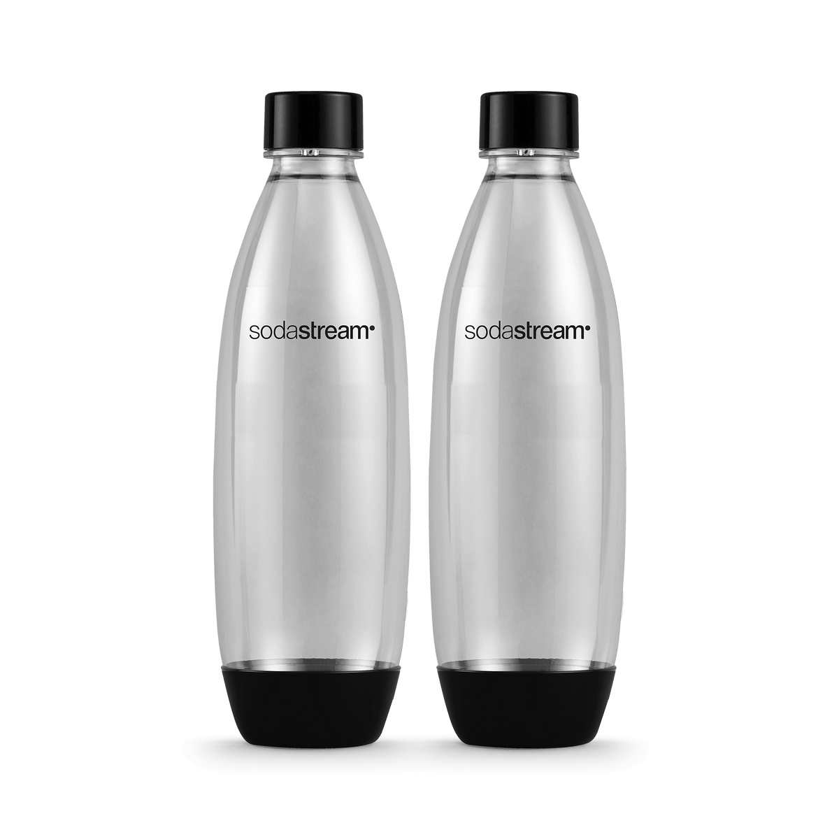 SodaStream 1L Black Fuse Bottle, Twin Pack – SodaStream Canada