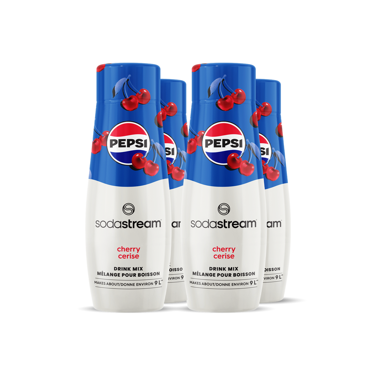 Pepsi Cherry 4-Pack – SodaStream Canada