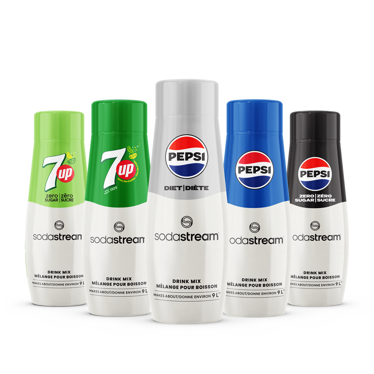 Variety Pepsi Bundle 5 Pack | SodaStream Canada