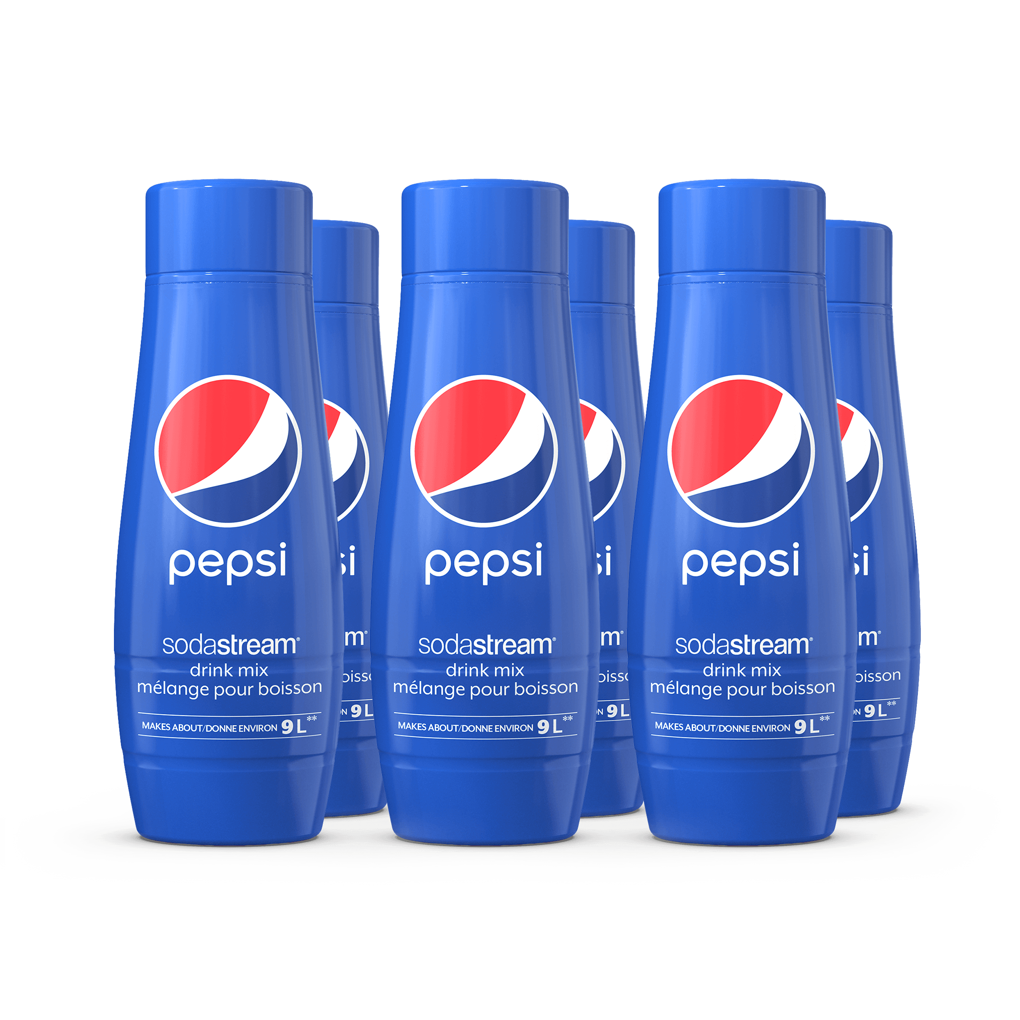 Pepsi, paquet de six sodastream