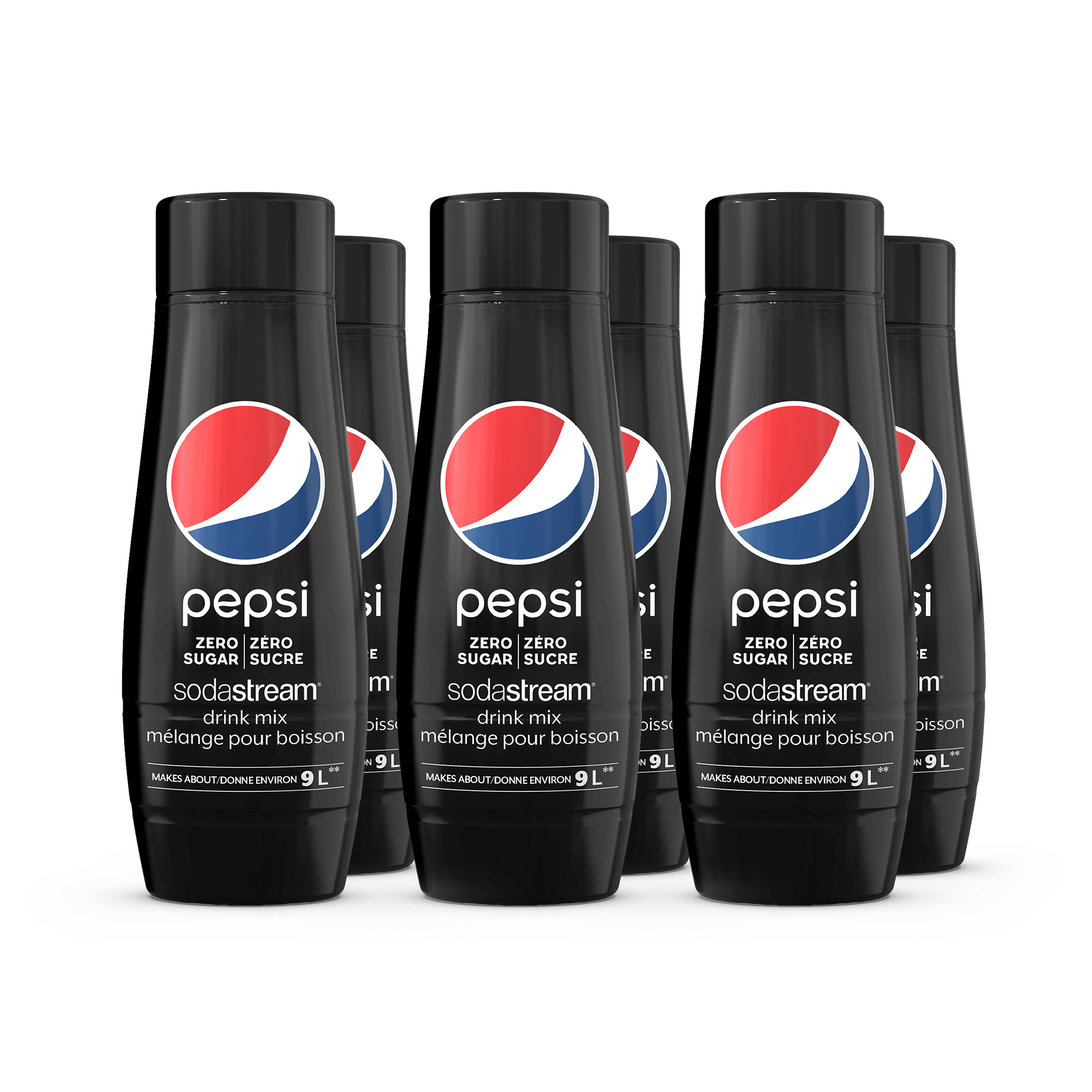 Pepsi Zéro Sucre, paquet de six