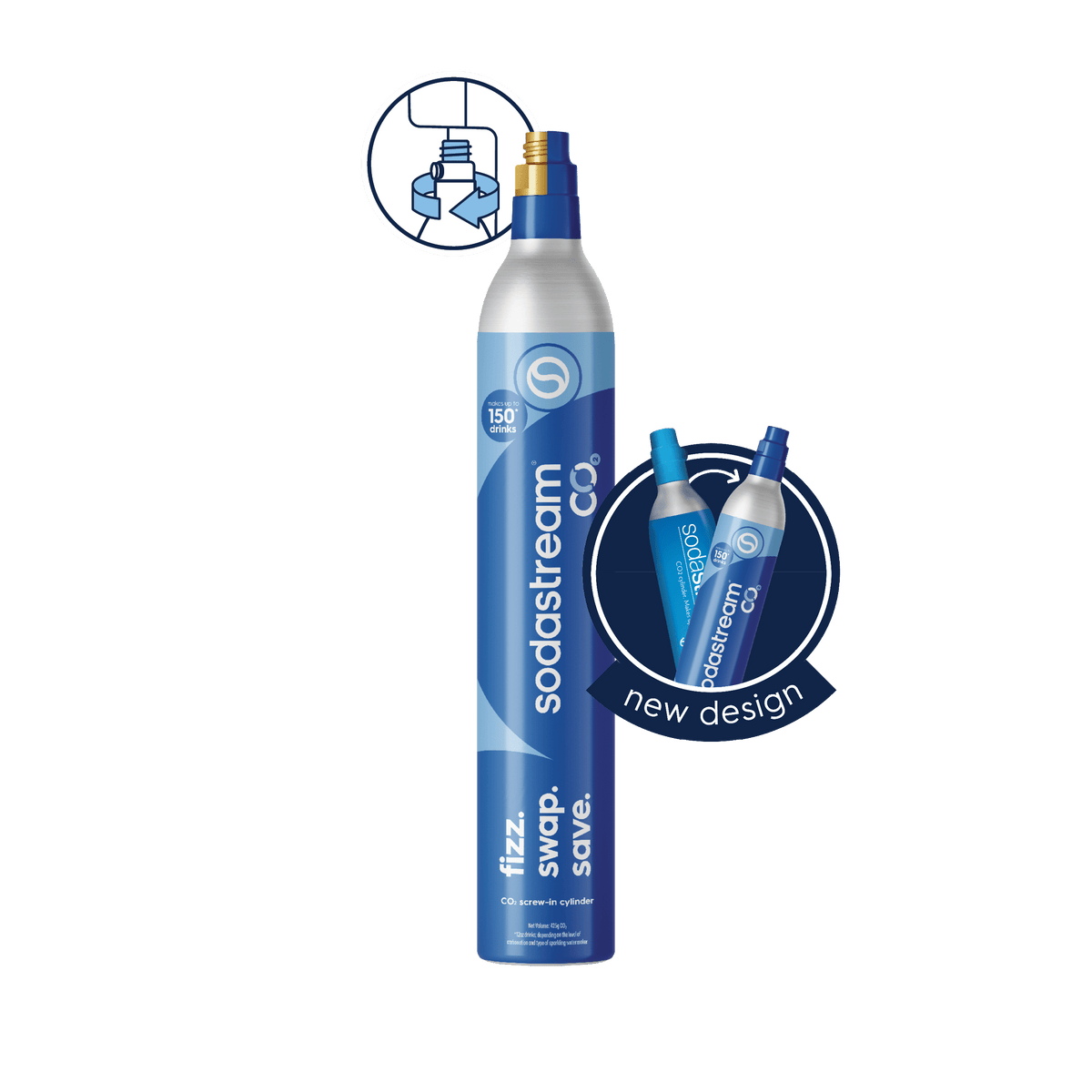 Buy a SodaStream Spare gas cylinder – SodaStream Canada