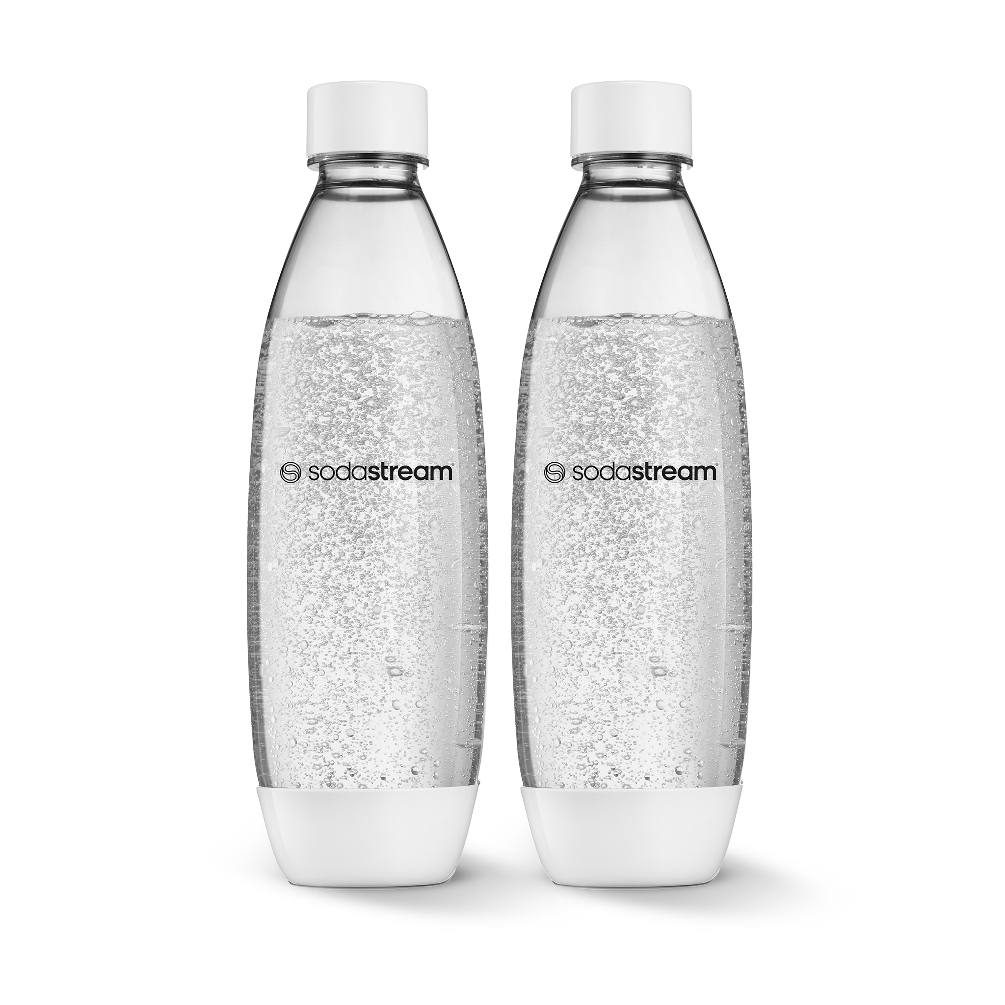 Ensemble de deux bouteilles Fuse de 1 L (blanc)- Va au lave-vaisselle