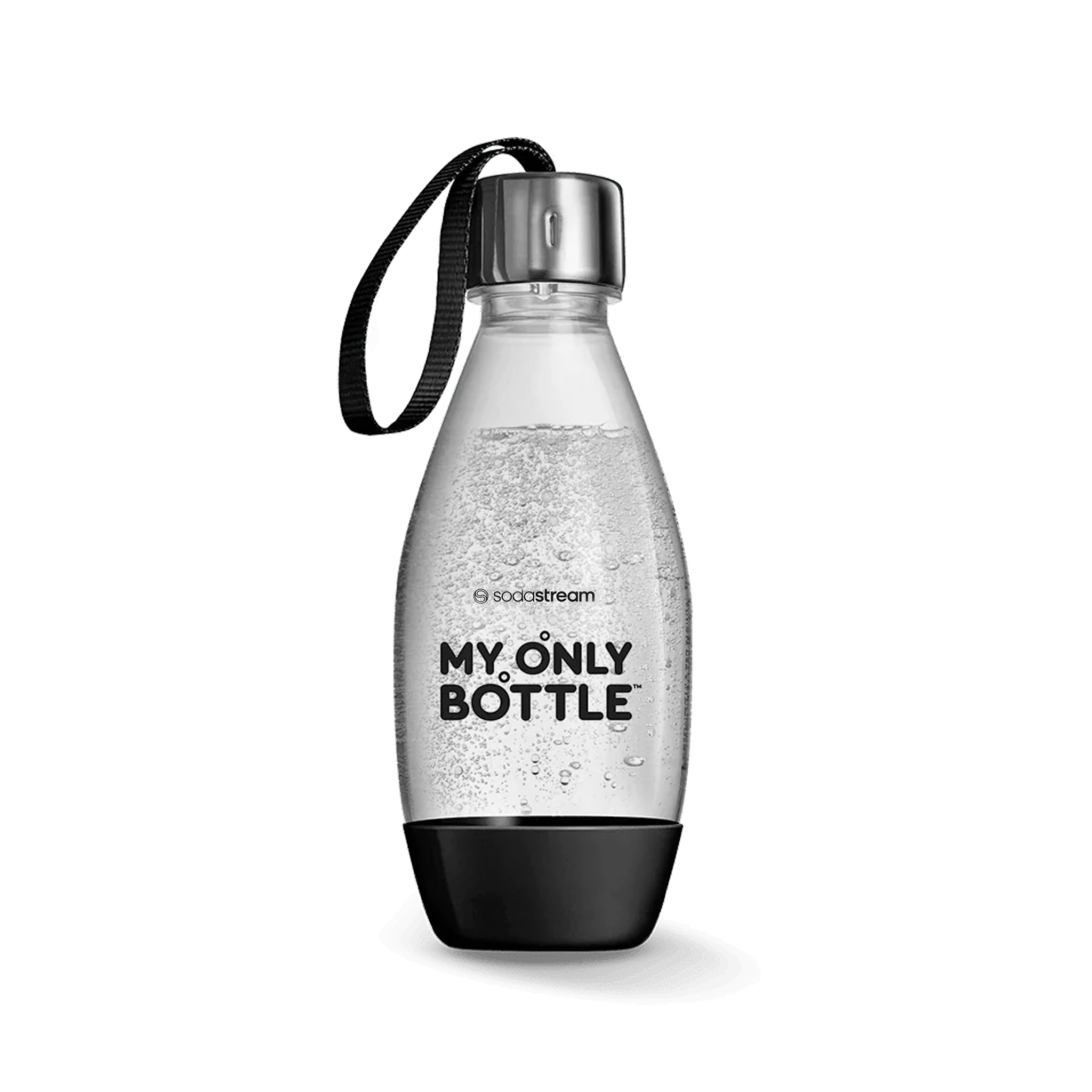 “My Only Bottle” de 0,5 L avec ganse, noire