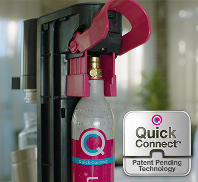 One click cylinder connection