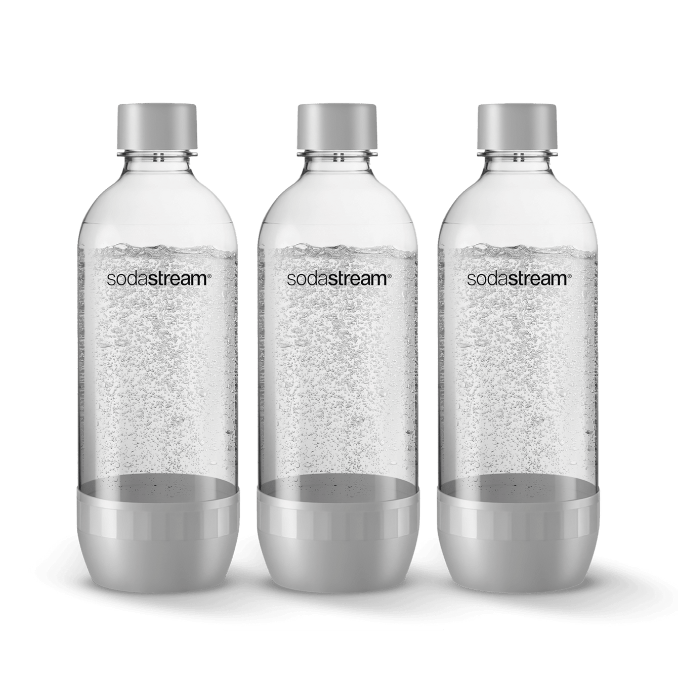 1L Bottle Grey 3 Pack