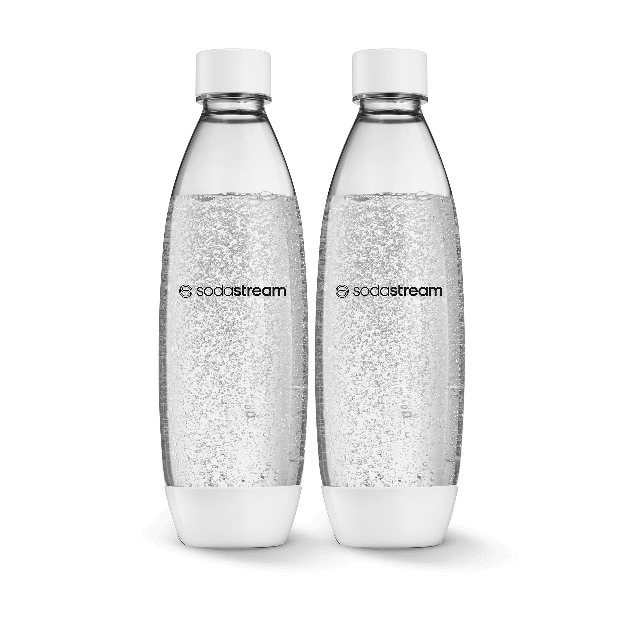 Ensemble de deux bouteilles Fuse de 1 L (blanc)- Va au lave-vaisselle sodastream
