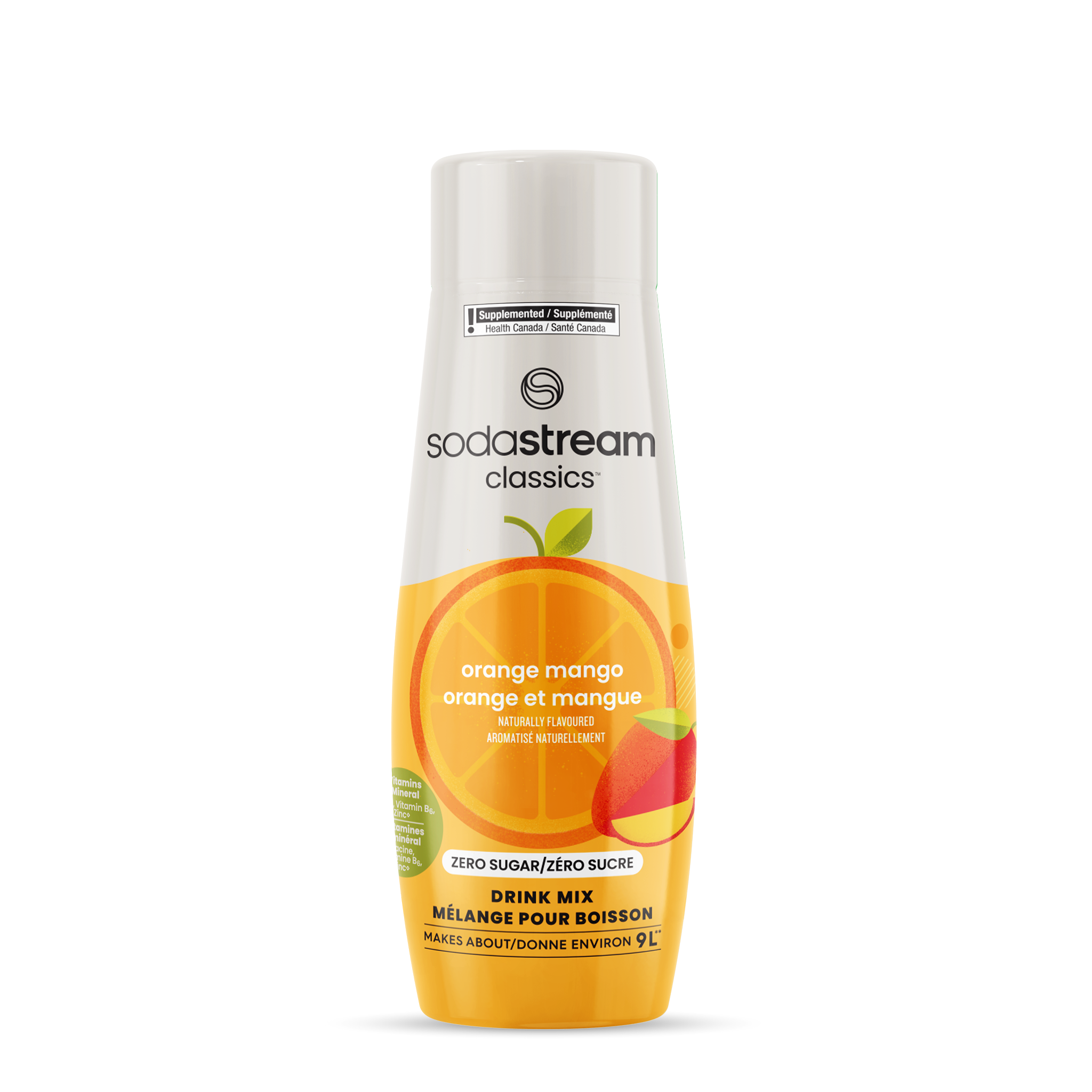 Orange Mango Zero Sugar sodastream
