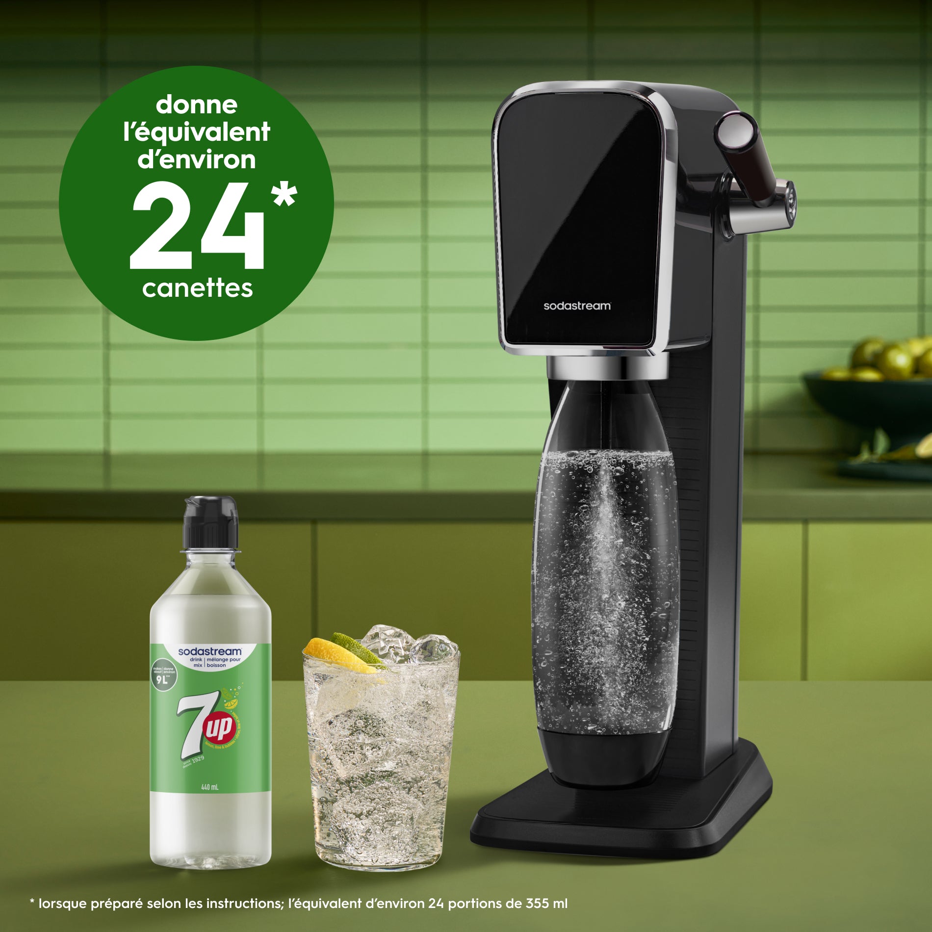 7UP® Drink Mix 440ml