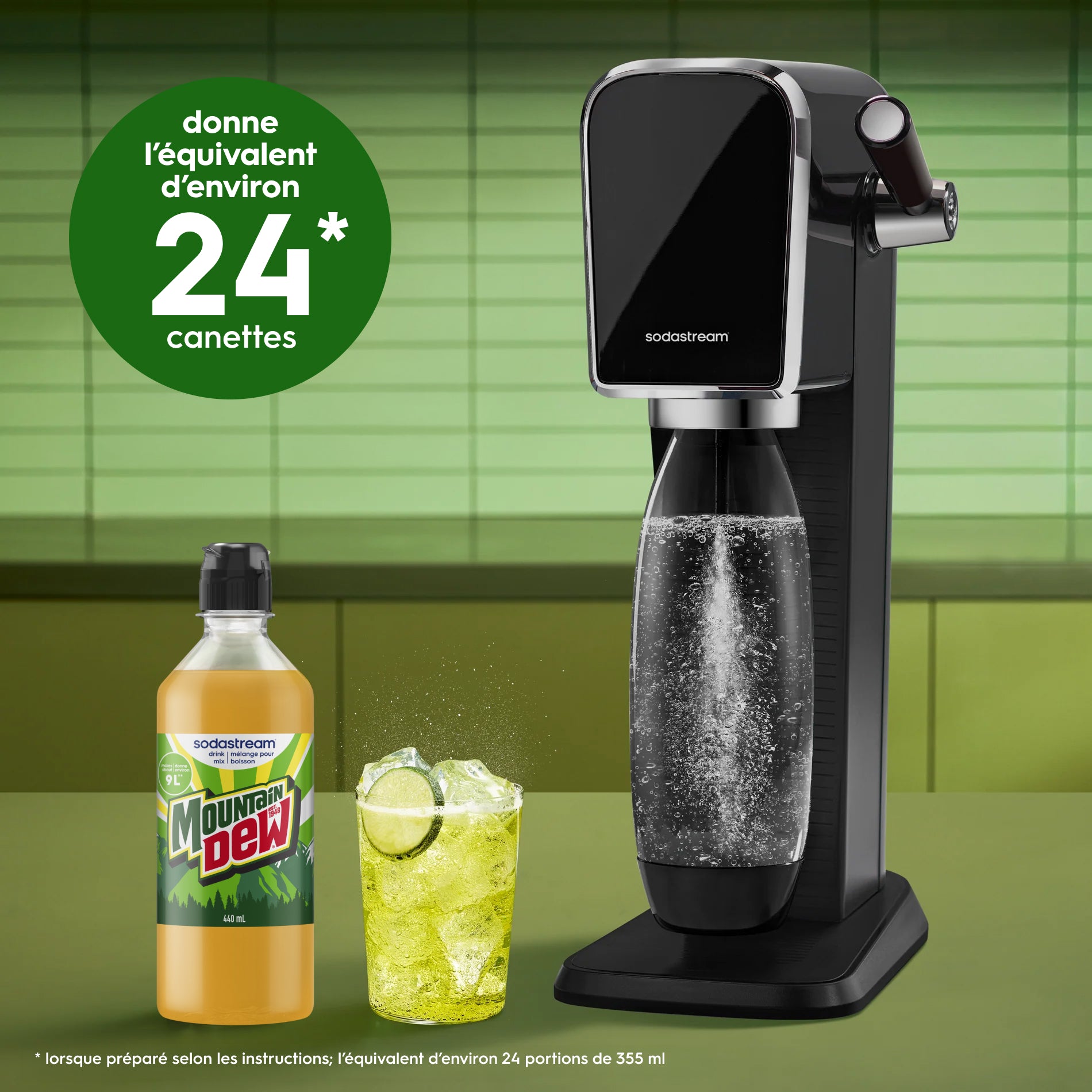 7UP® Drink Mix 440ml