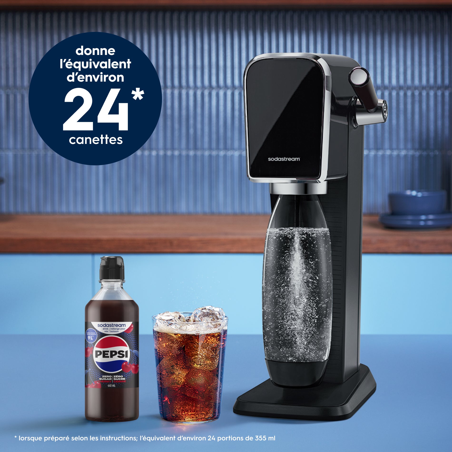 Pepsi® Zero Sugar Drink Mix 440ml