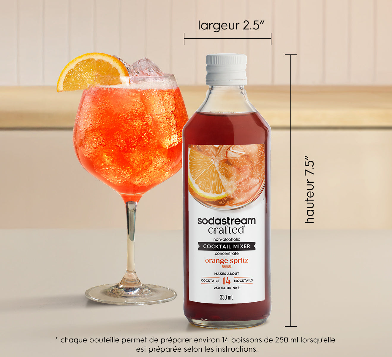 Crafted Mixers™ Orange Spritz Drink Mix 330ml