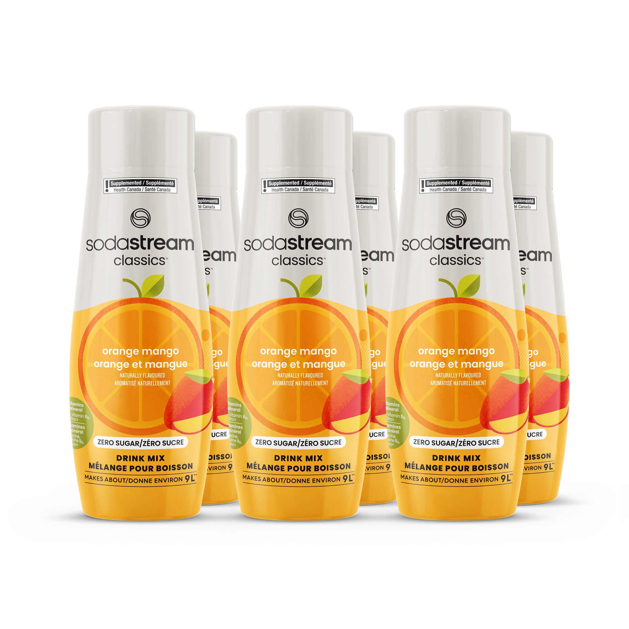 Orange Mango Zero Sugar 6-Pack sodastream