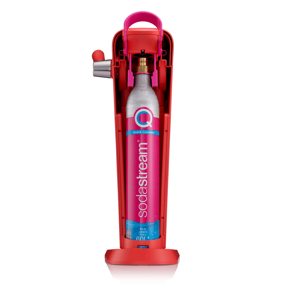 sodastream art red with quick connect