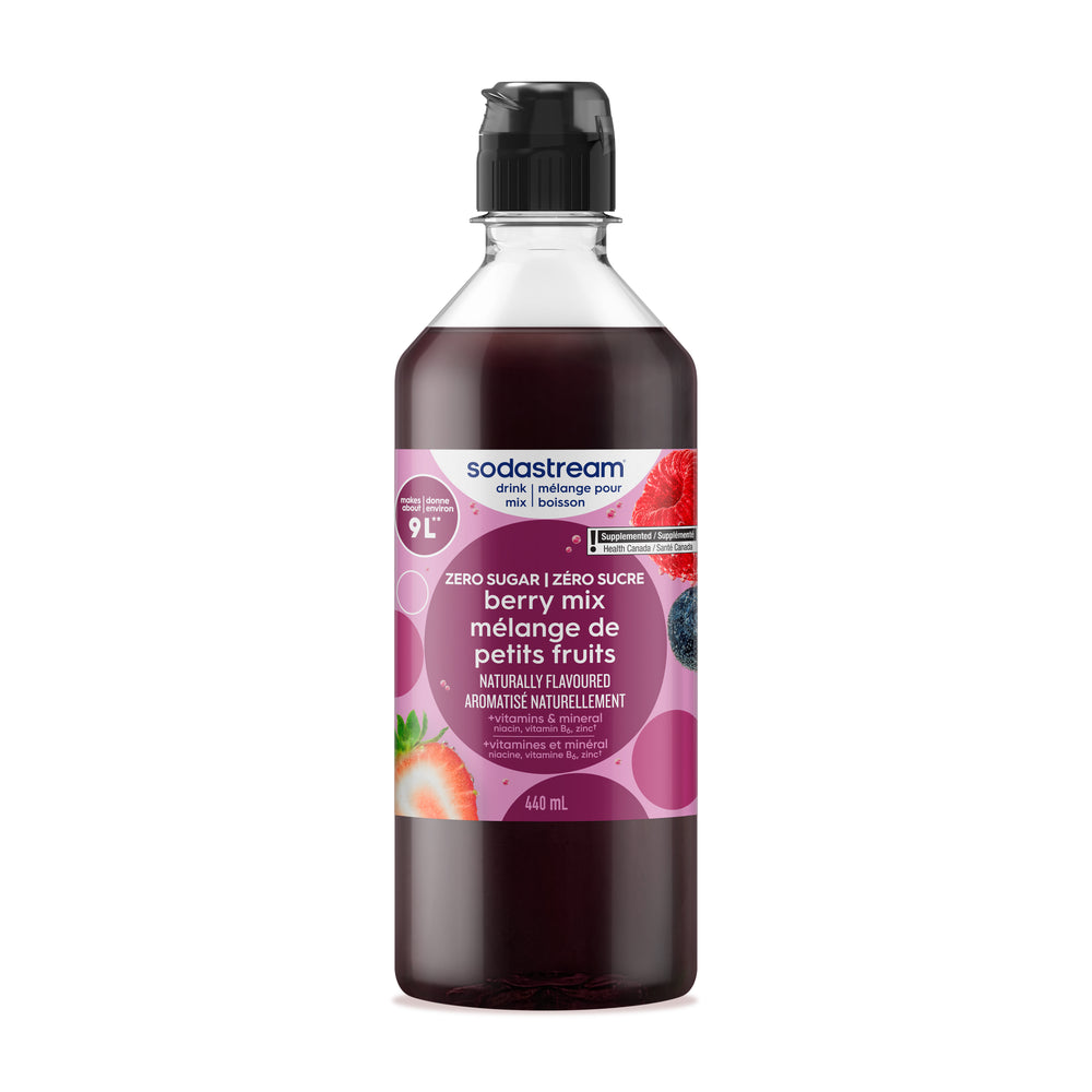 Sodastream® Classics Berry Mix Zero Sugar Drink Mix 440ml – 1