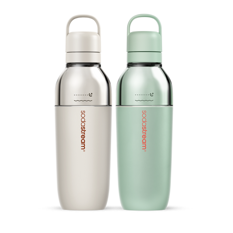 Fizz & Go Easy Mix Bottle, 2-Pack, Sand & Mint – SodaStream Canada Fizz & Go Easy Mix Bottle, 2-Pack, Sand & Mint – SodaStream Canada