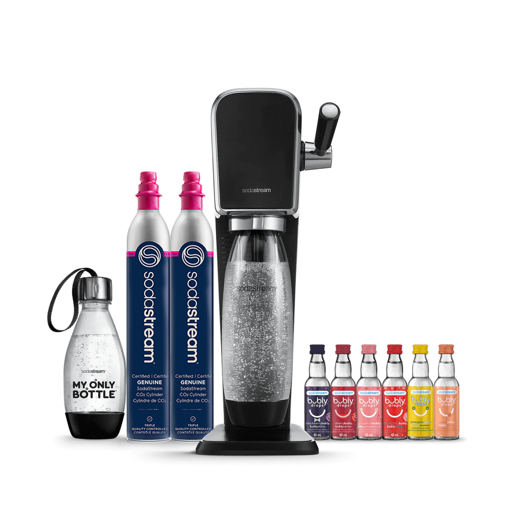 sodastream art x bubly hydration pack