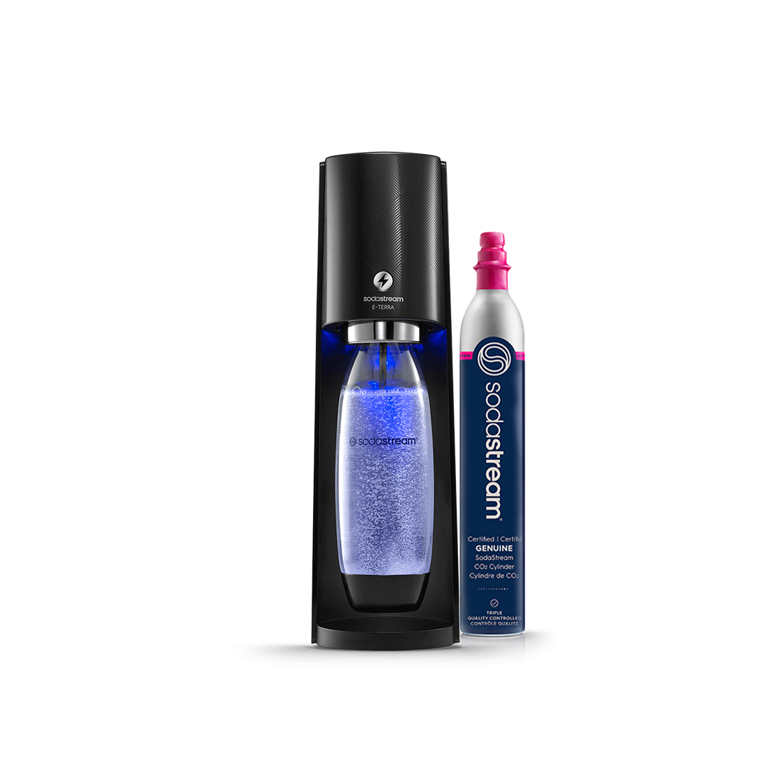 【美品】　sodastream E-TERRA SodaStream E-Terra Sparkling Water Maker – SodaStream Canada