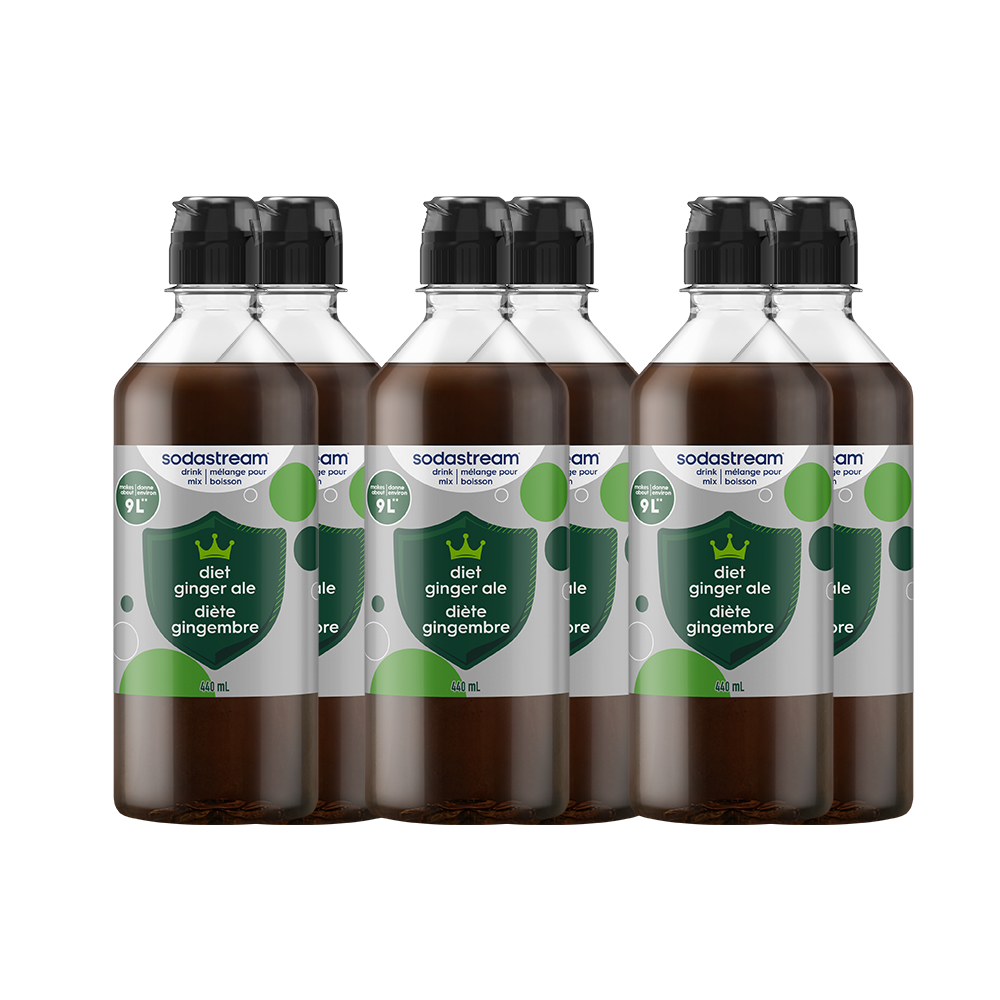 Diet Ginger Ale Drink Mix 440ml 6-Pack