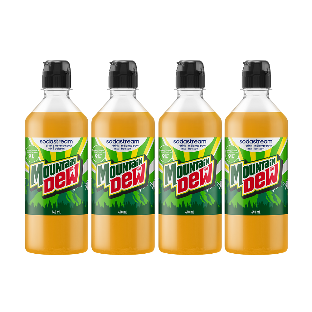 Mountain Dew® Drink Mix 440ml 4-Pack