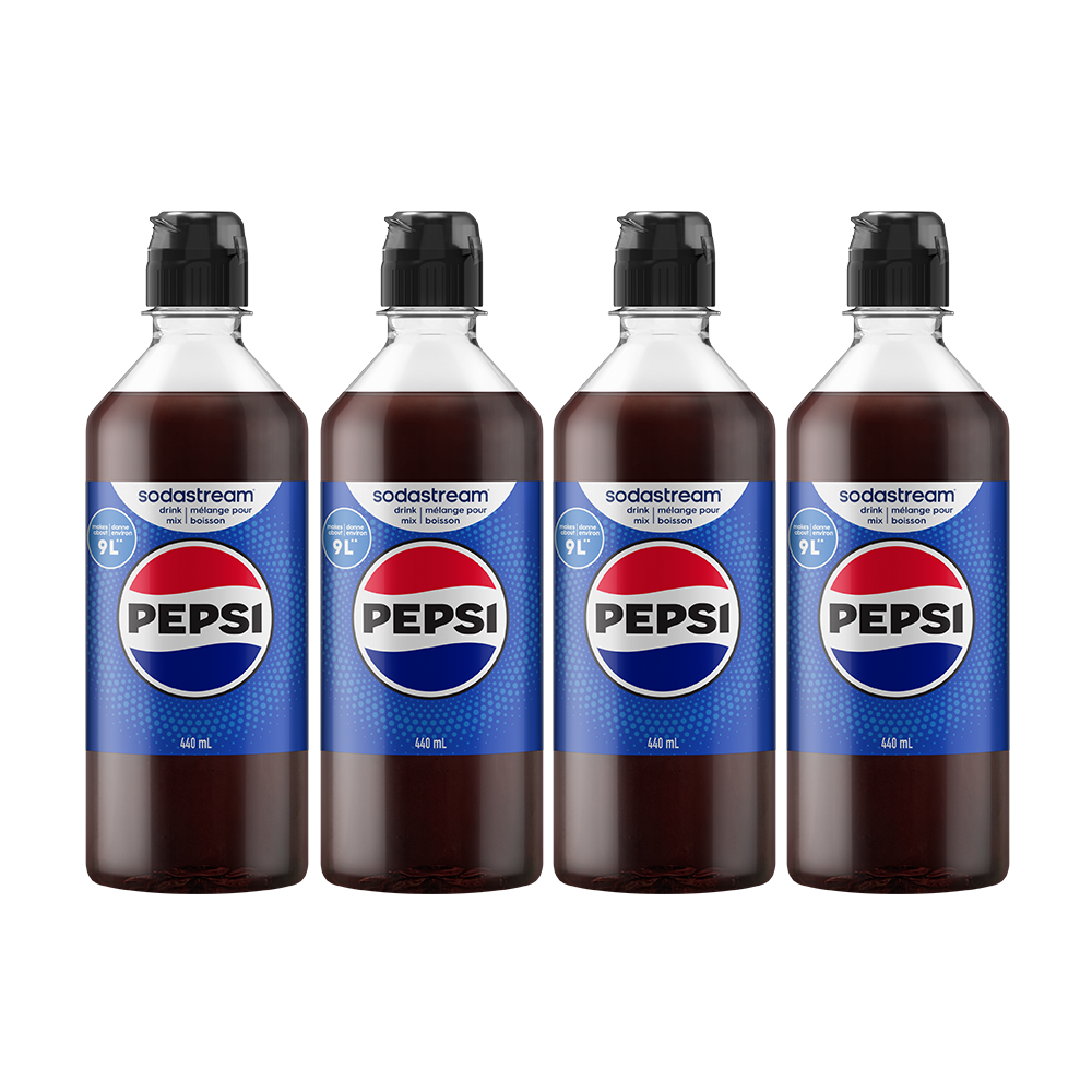 Pepsi, paquet de quatre sodastream