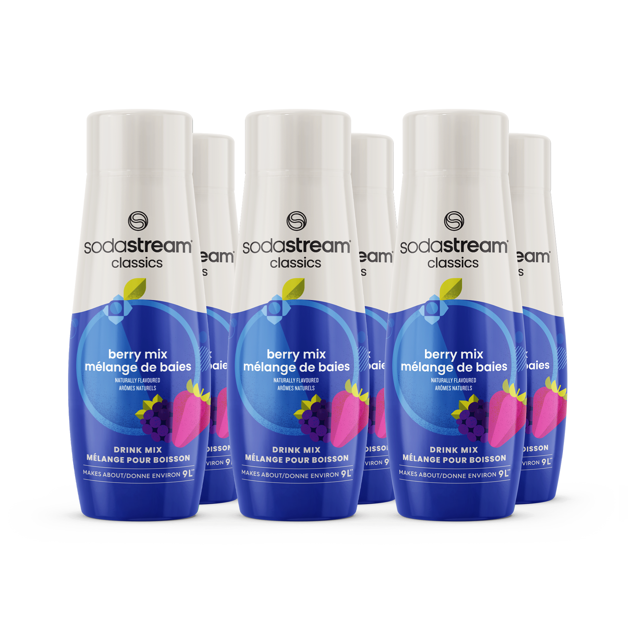 Berry Mix 6 pack sodastream