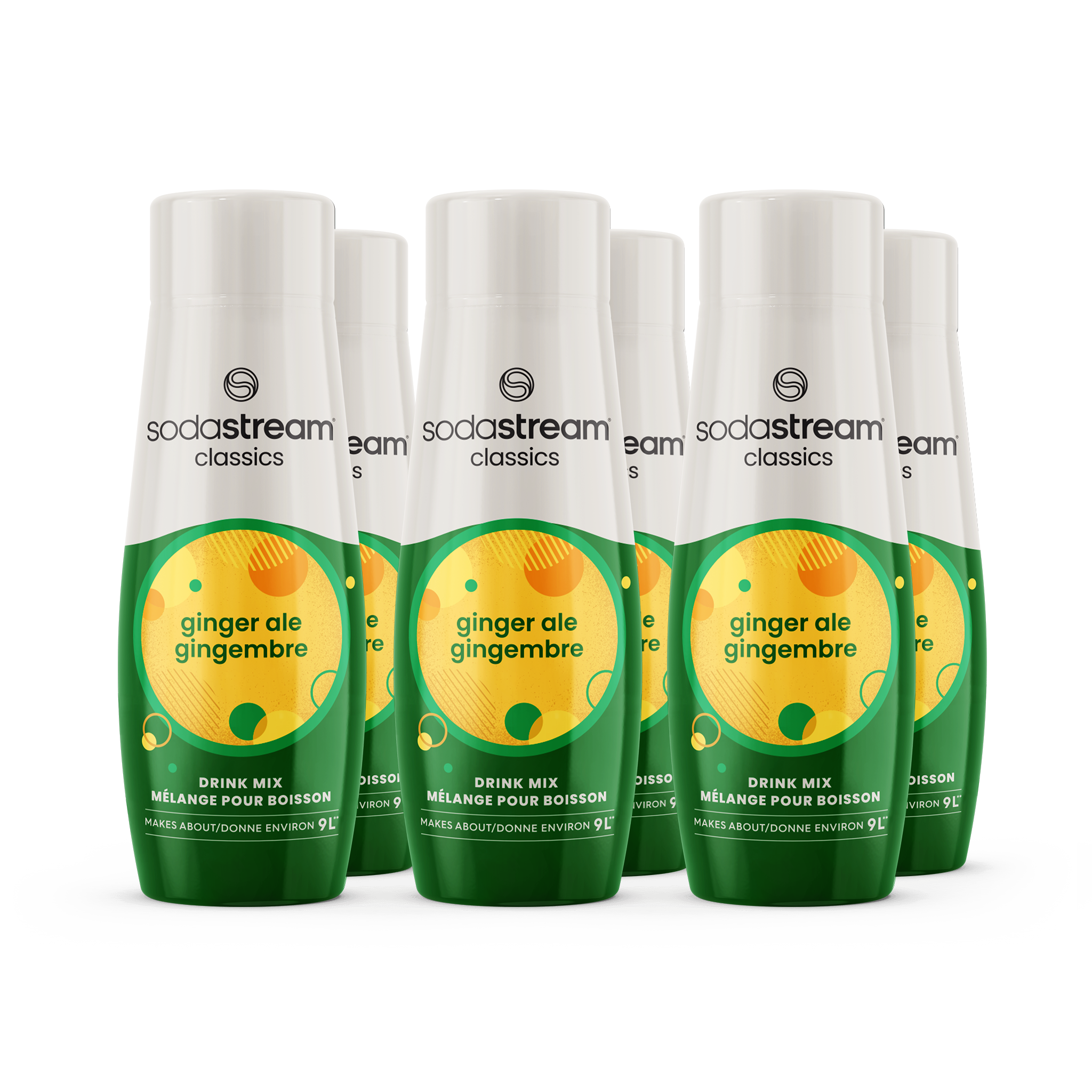 Ginger Ale 6 Pack sodastream