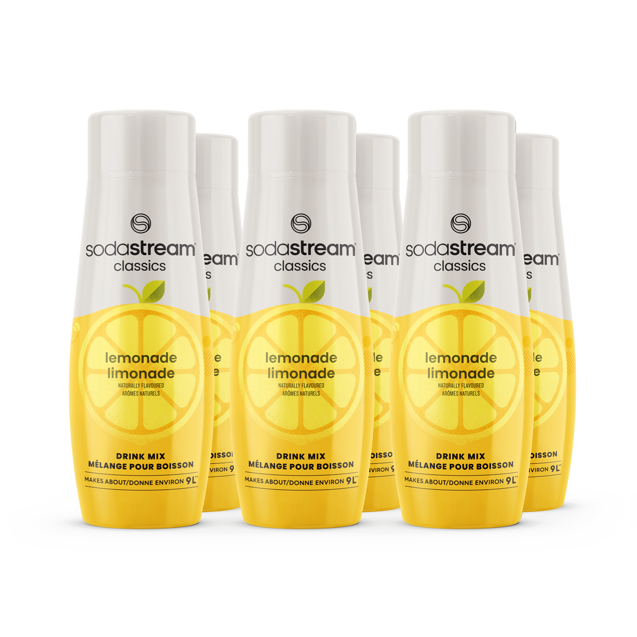 Homestyle Lemonade 6 pack sodastream