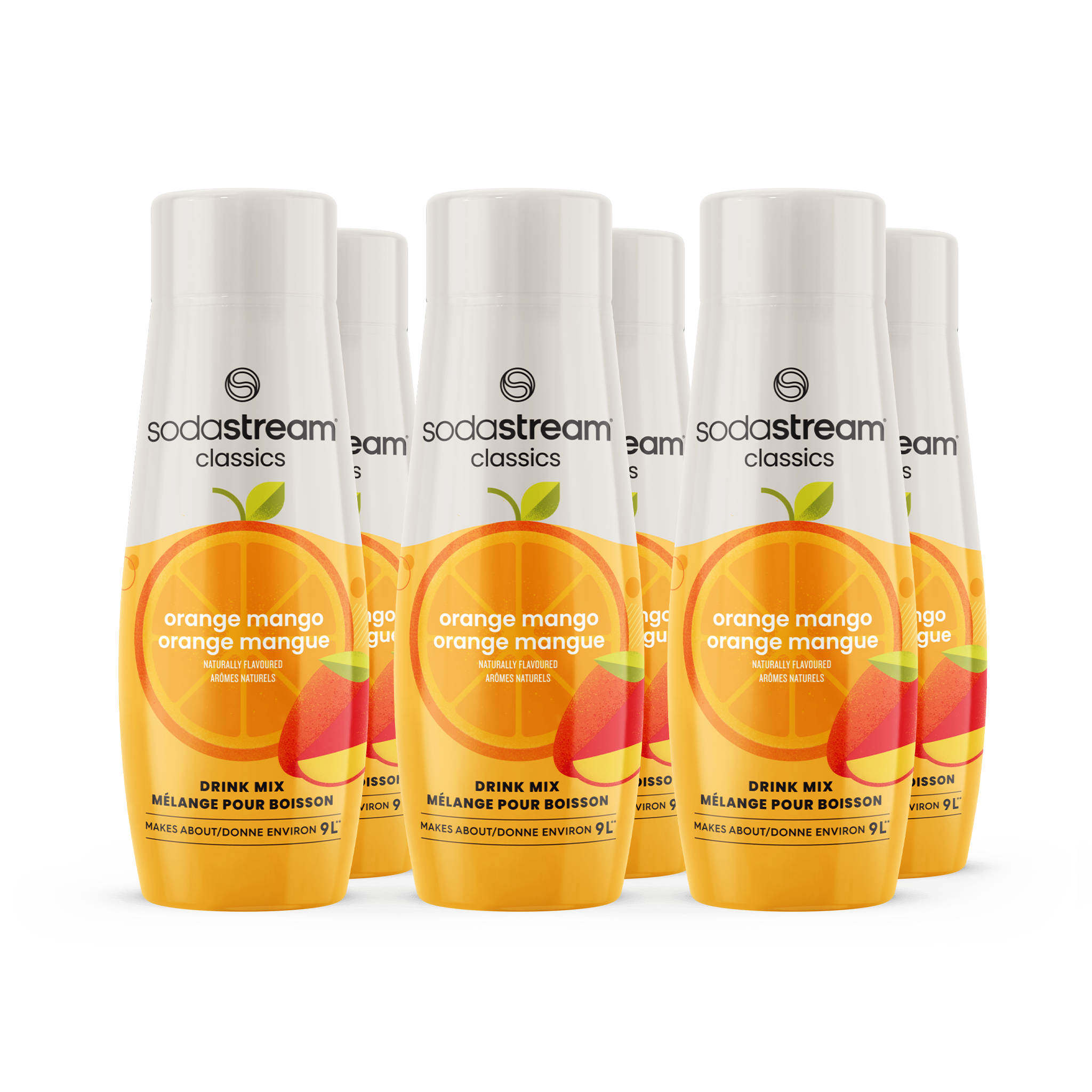 Orange Mango 6 pack sodastream