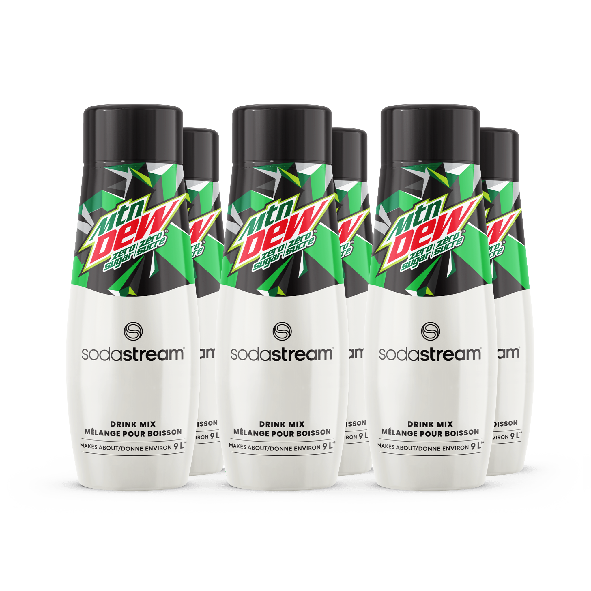 SodaStream® MTN DEW® Zero Sugar Drink Mix 6 - Pack sodastream