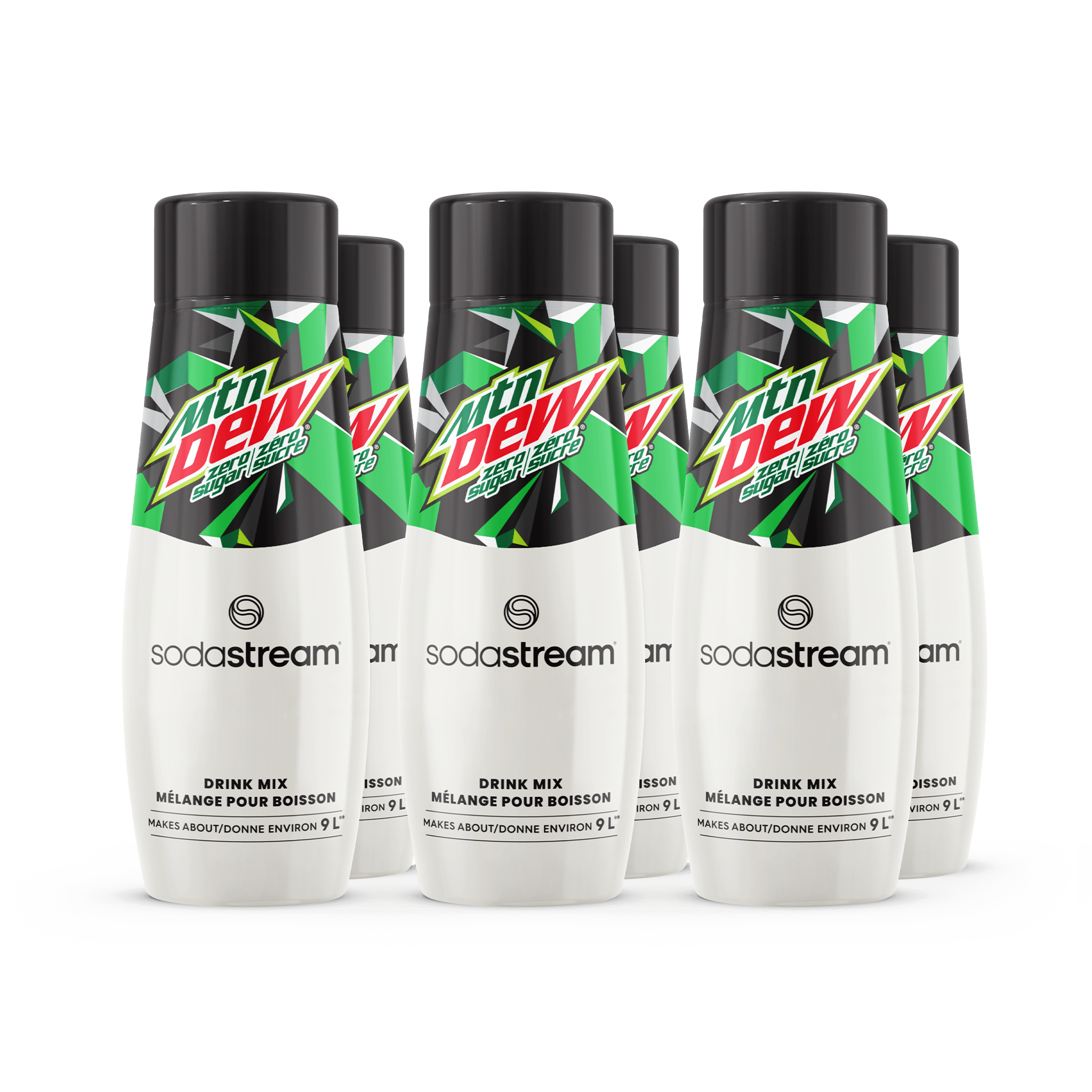 SodaStream® MTN DEW® Zero Sugar Drink Mix 6 - Pack