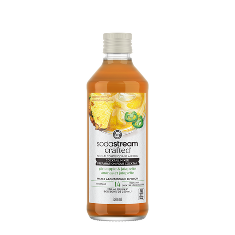 Crafted Mixers Pineapple Jalapeno Drink Mix – SodaStream Canada
