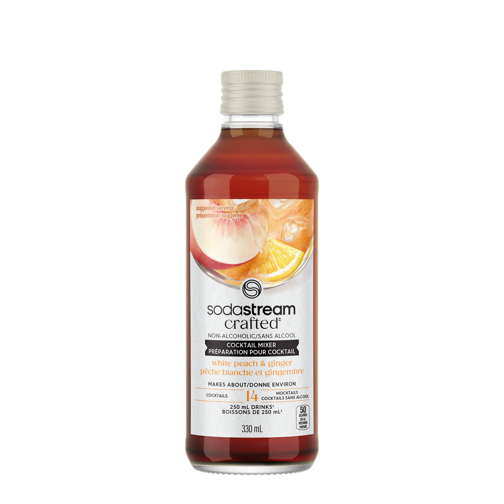 Crafted Mixers™ White Peach Ginger Drink Mix