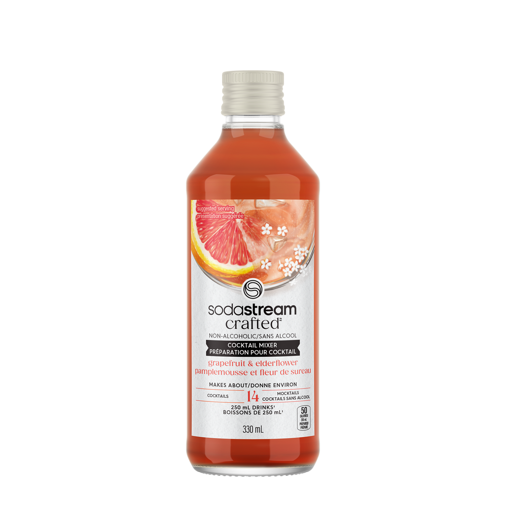 Crafted Mixers Elderflower Grapefruit Drink Mix
