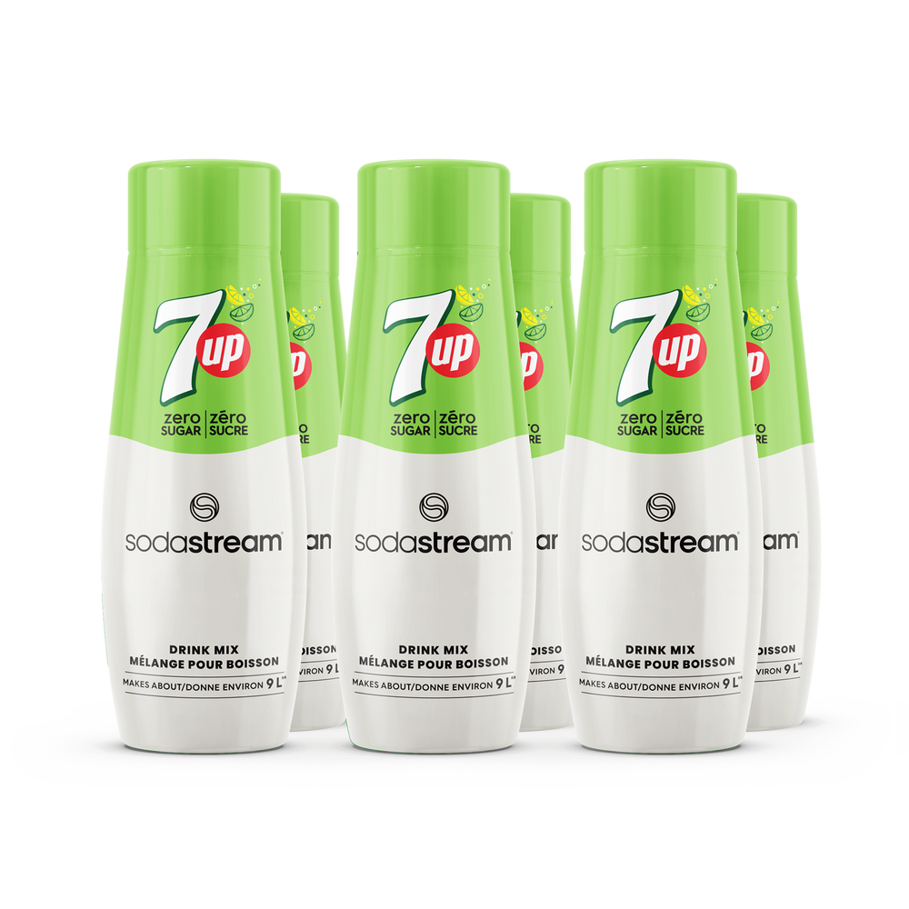7up Zéro Sucre, paquet de six