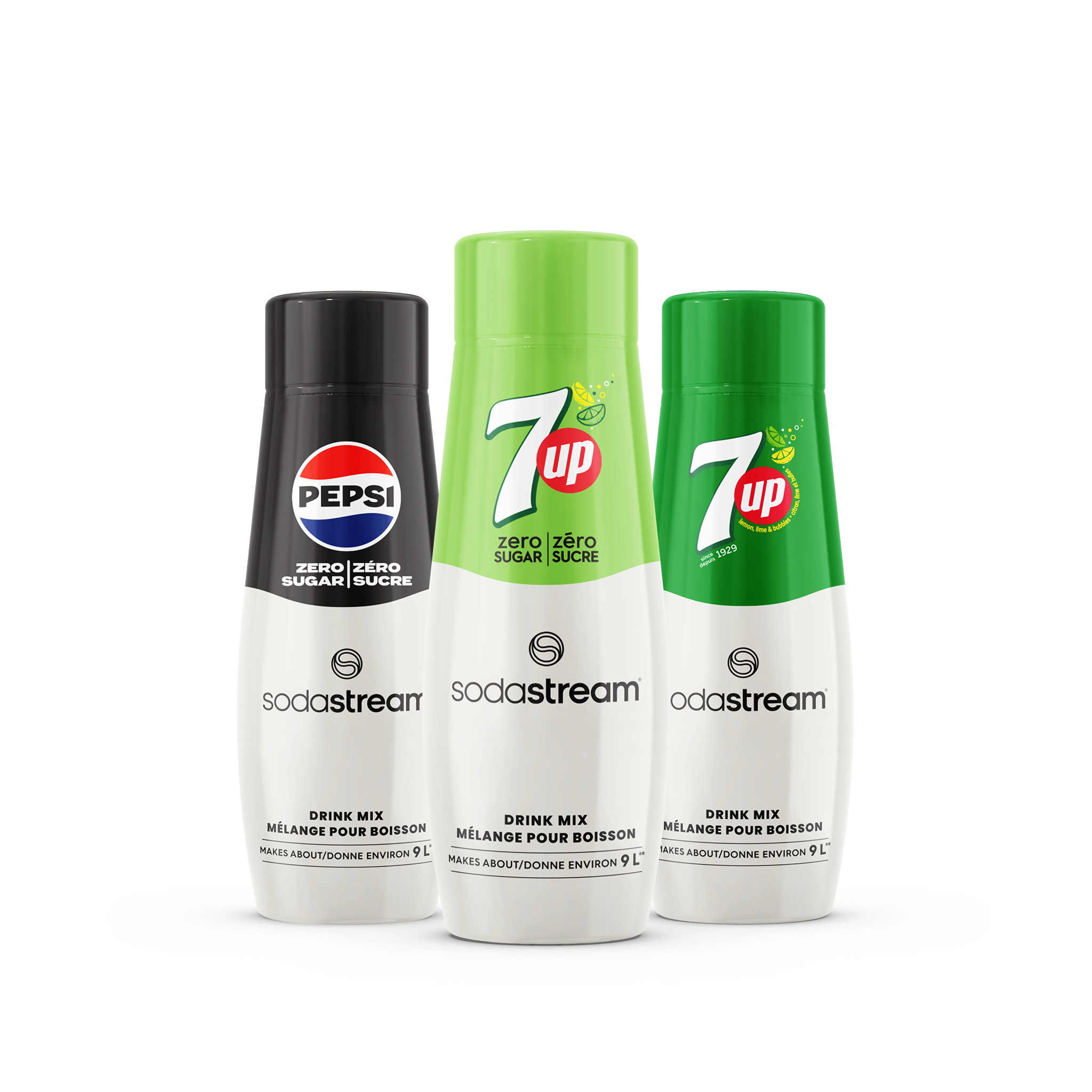 7up Variété, paquet de trois