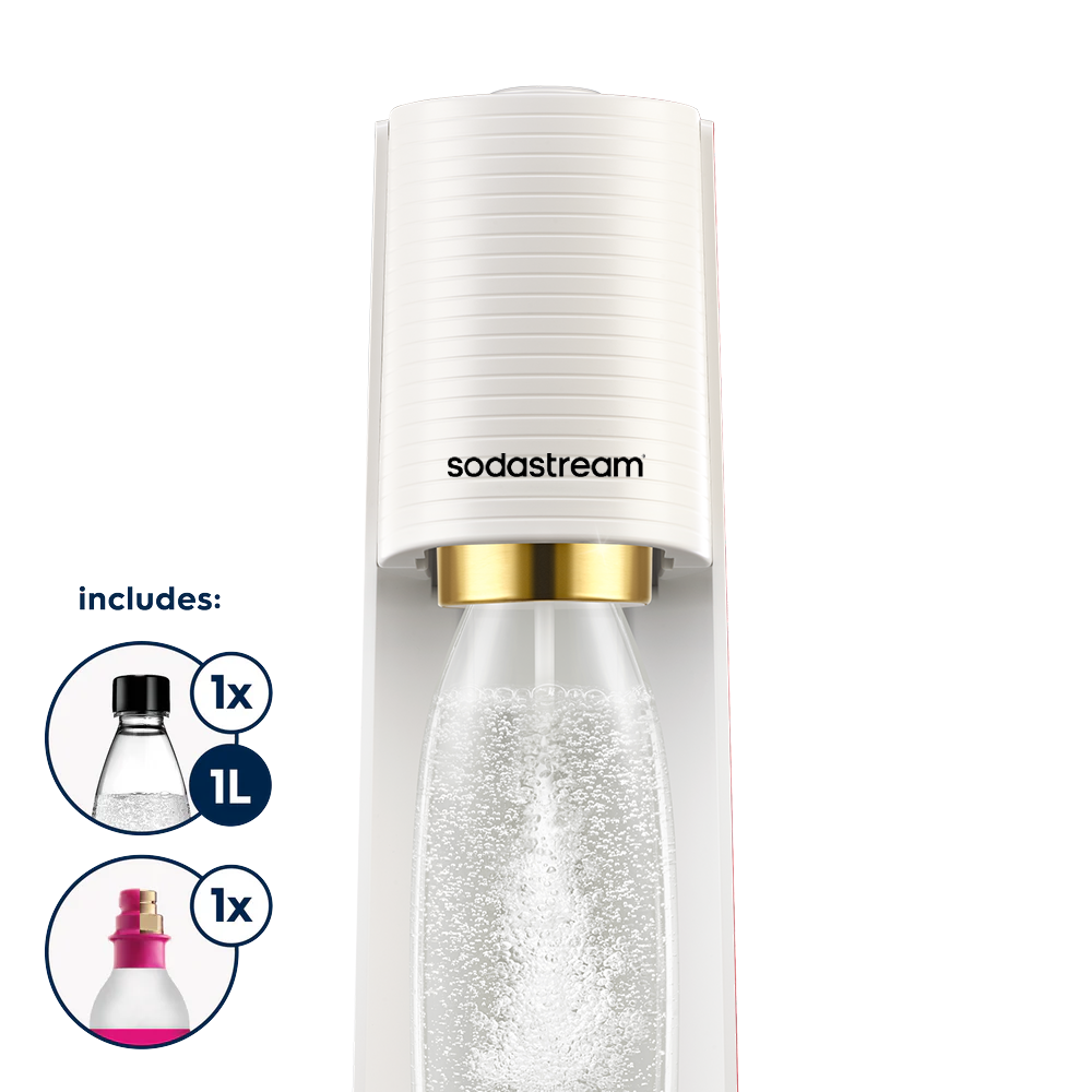 SodaStream Terra Sparkling Water Maker + Quick Connect SodaStream Terra Sparkling Water Maker + Quick Connect