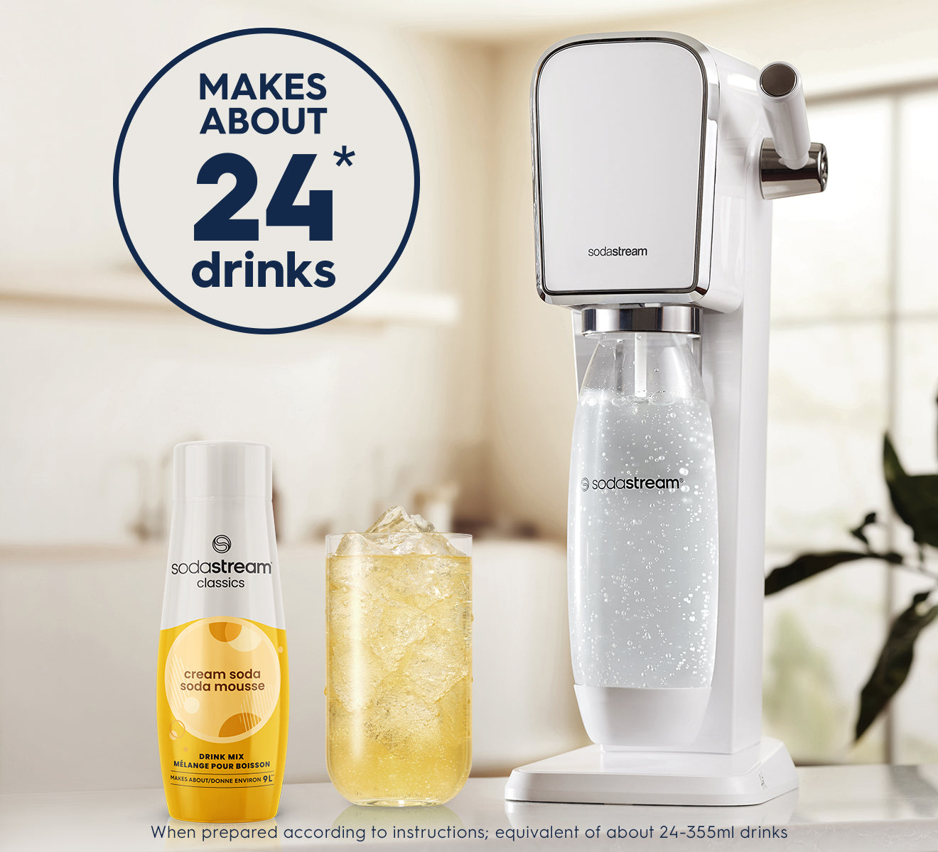 SodaStream Cream Flavoured Soda 6 Pack – SodaStream Canada