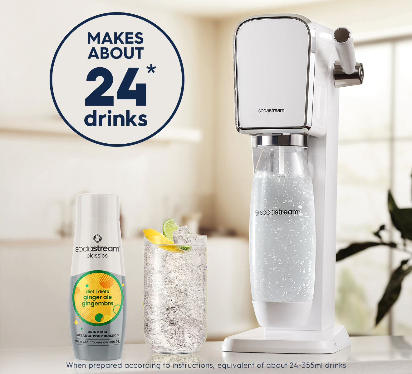 sodastream SOURCE【新品未使用】 SodaStream Ginger Ale Flavoured Soda – SodaStream Canada
