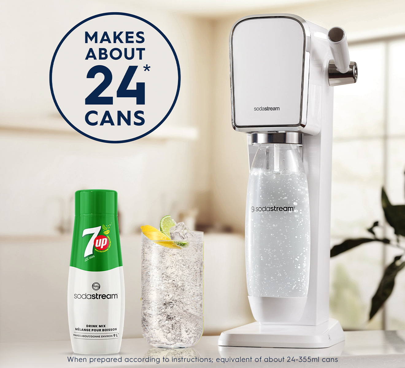 その他 Sodastream SodaStream 7up Flavour - SodaStream Canada