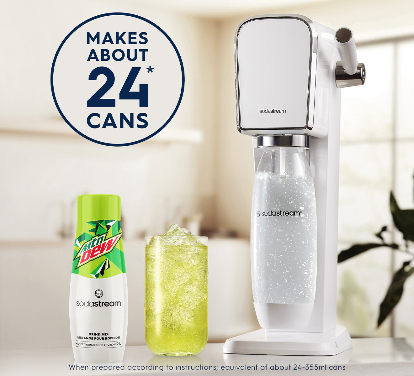 SodaStream® MTN DEW® Syrup Drink Mix – SodaStream Canada