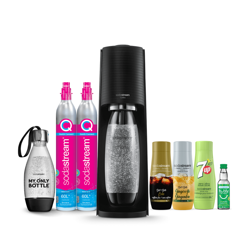 SodaStream Terra Sparkling Water Maker + Quick Connect SodaStream Canada