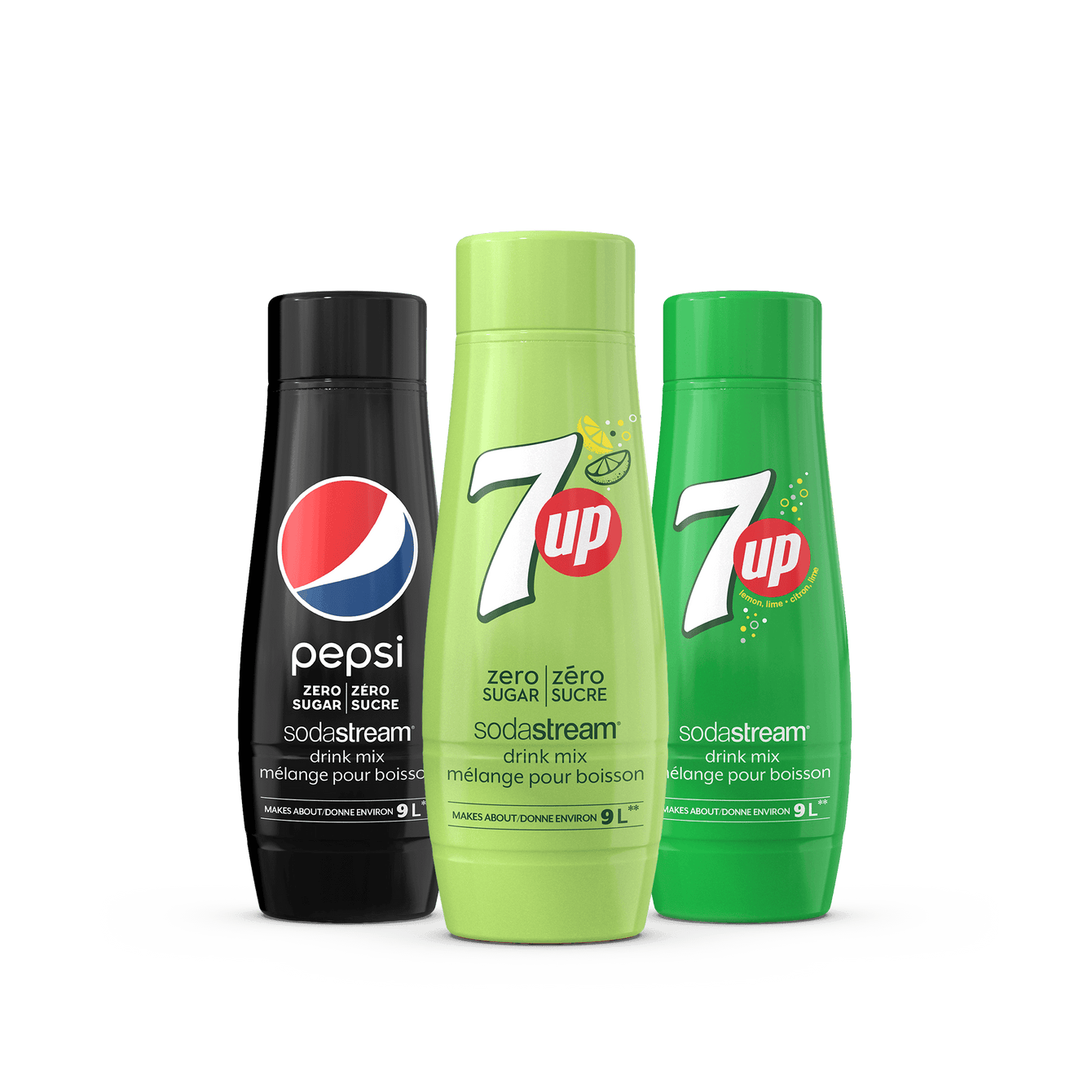 7-Up Zero Variety Flavours 3-Pack