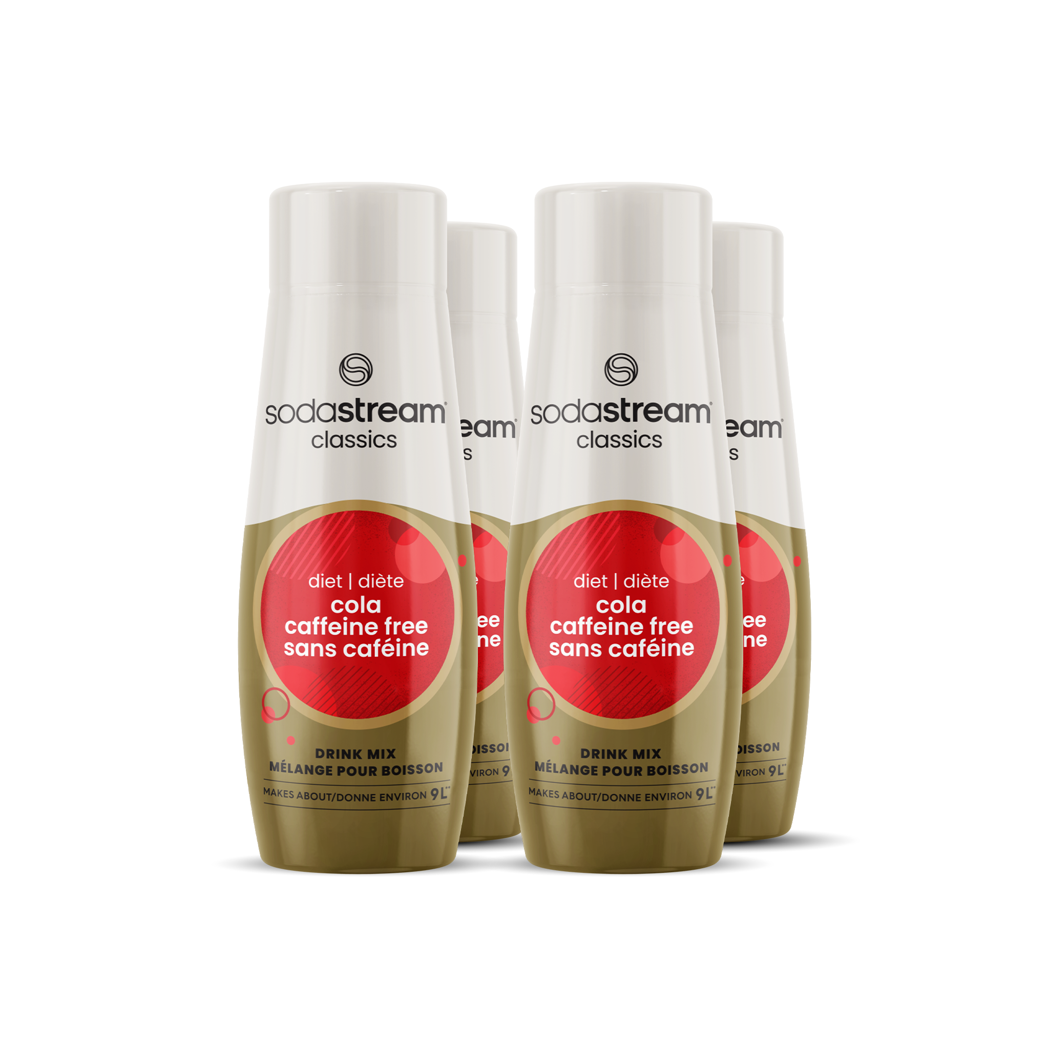 Diet Cola Caffeine Free 4-Pack sodastream