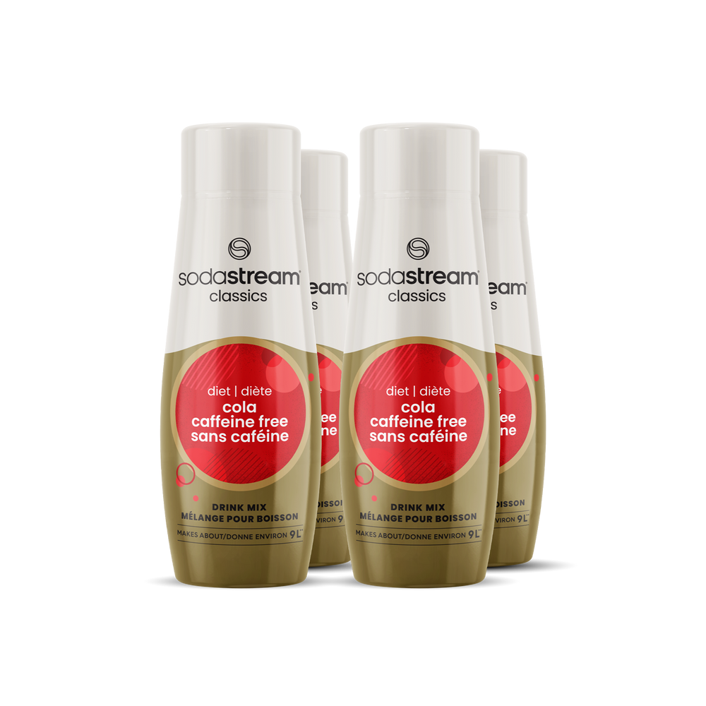Diet Cola Caffeine Free 4-Pack Syrup Flavour