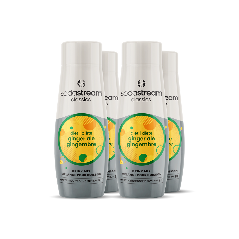 Diet Ginger Ale 4-Pack Syrup Flavour