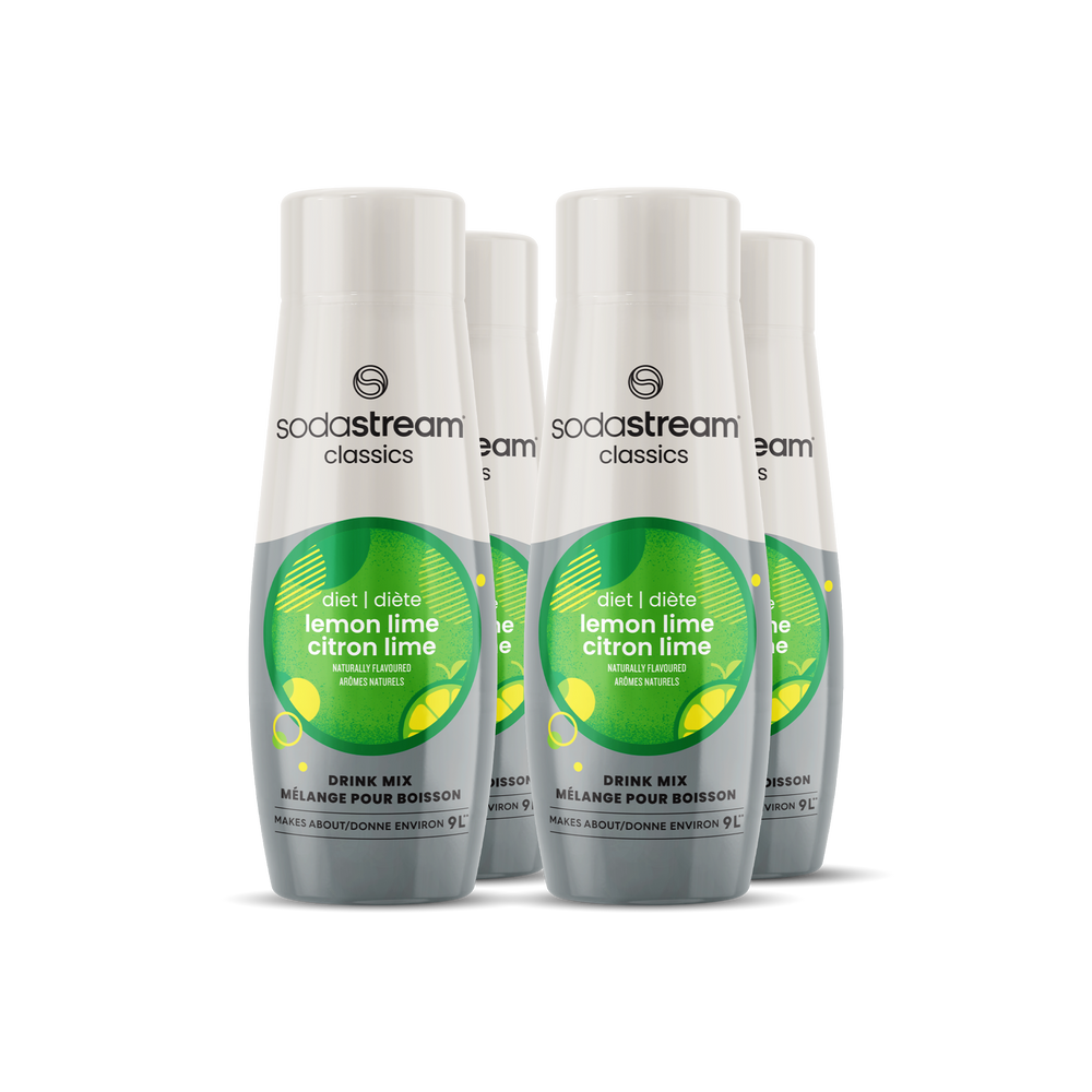 Diet Lemon Lime 4-Pack Syrup Flavour