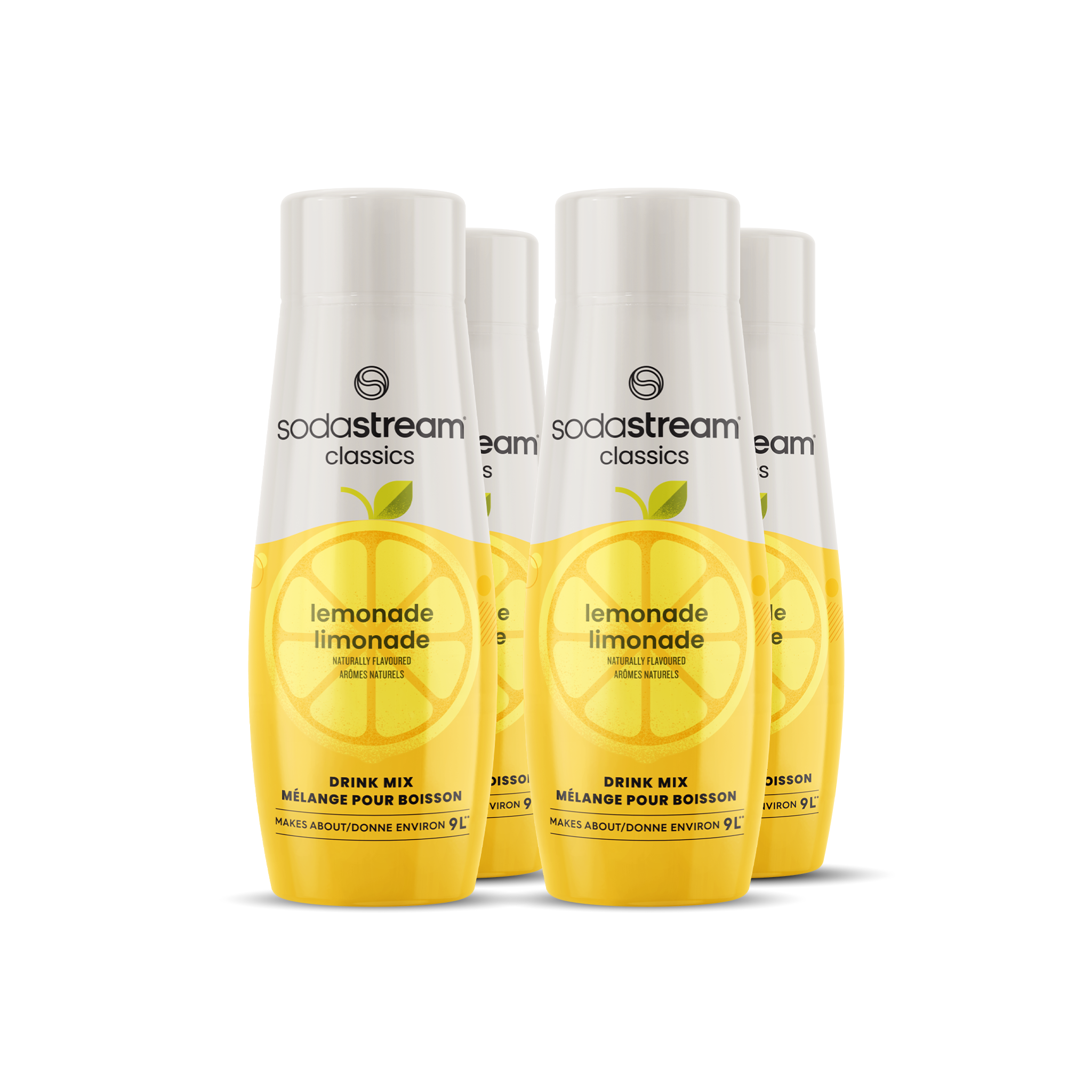 Limonade, paquet de quatre sodastream