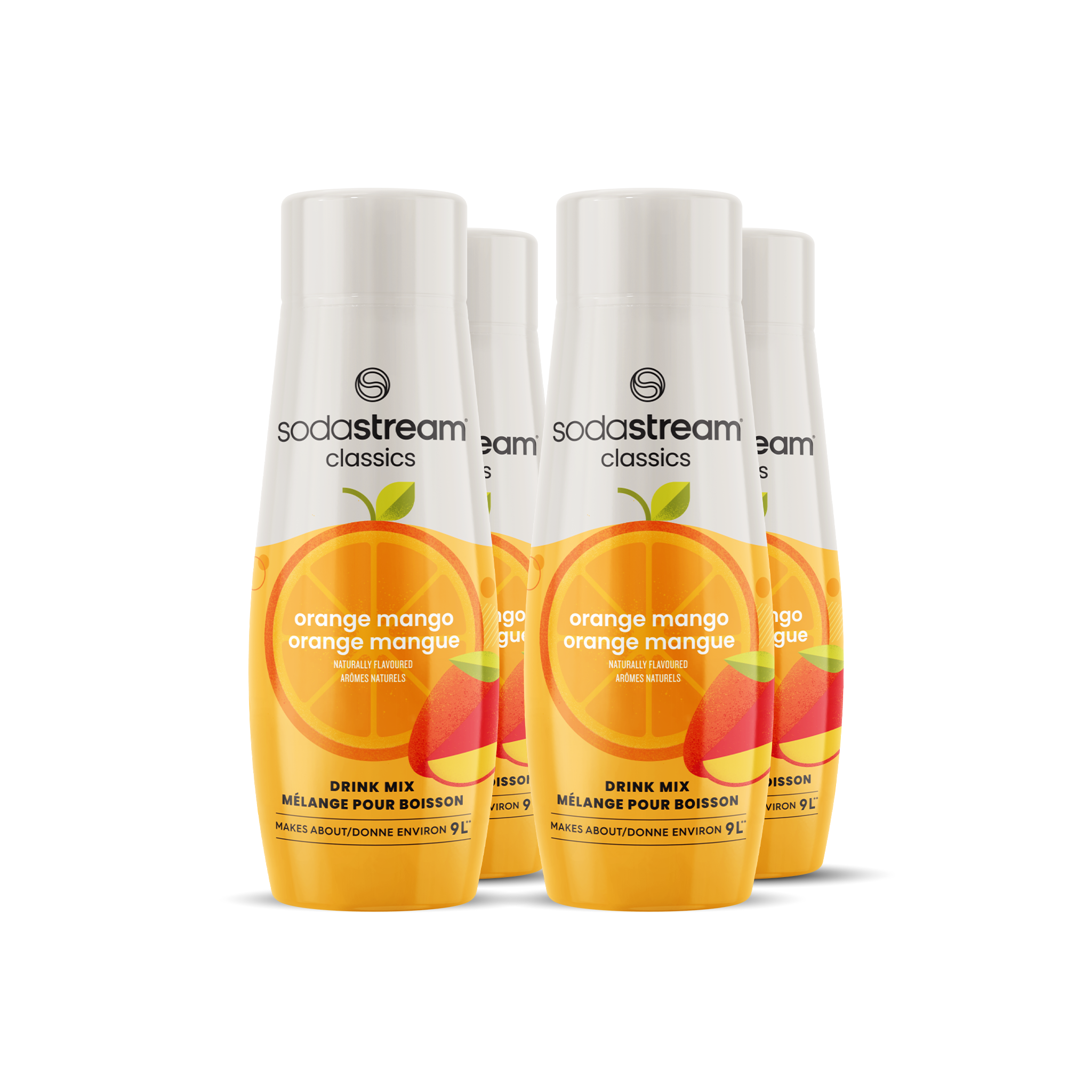 Orange Mango 4-Pack Syrup Flavour