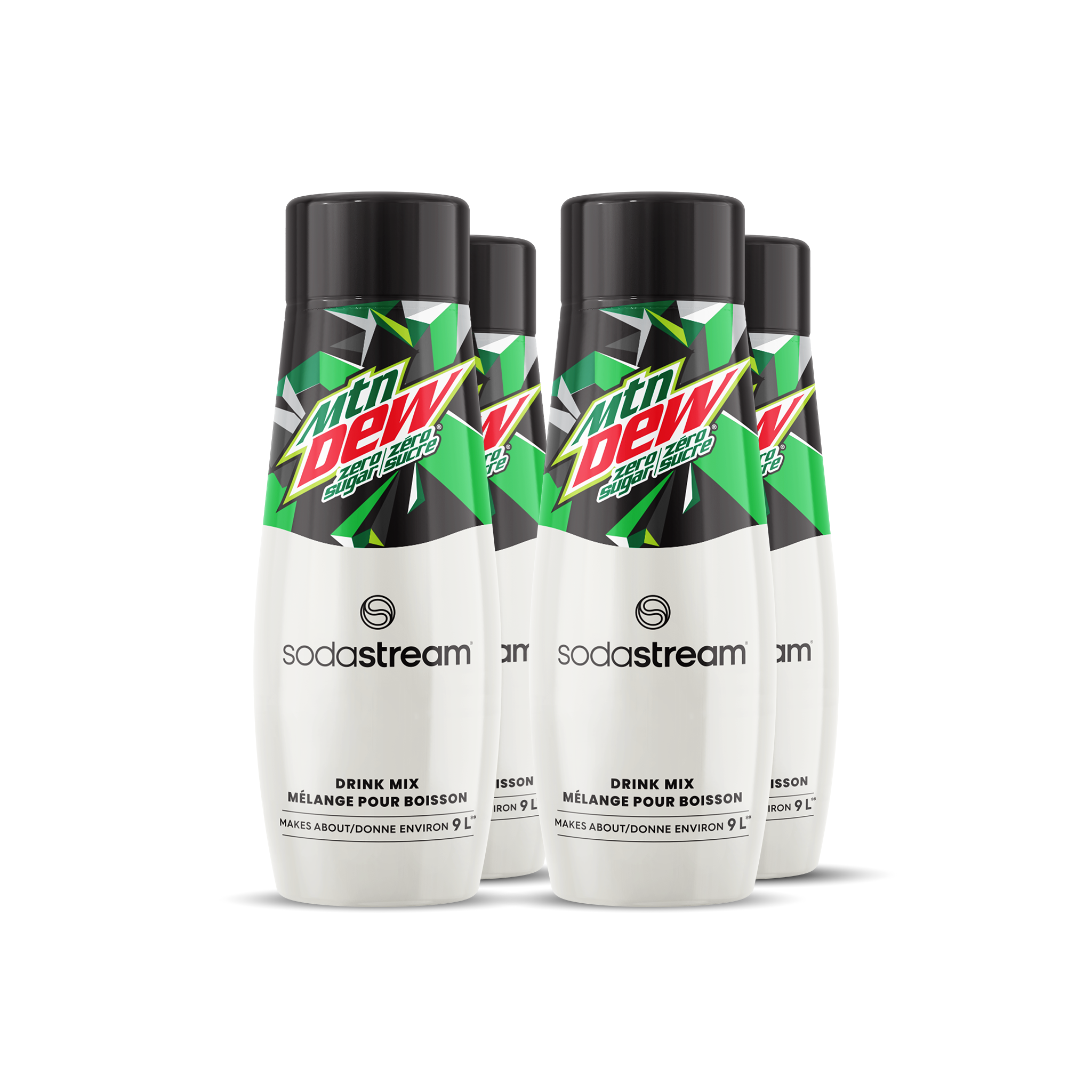 MTN DEW® Zero Sugar 4-Pack sodastream